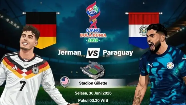 Nagelsmann Lakukan Dua Perubahan, Ini Susunan Pemain Jerman vs Paraguay di Piala Dunia 2026