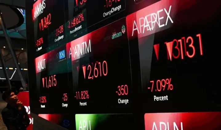 IHSG Dibuka Melemah ke Level 5.801, Indeks LQ45 Turut Terkoreksi pada Perdagangan Selasa