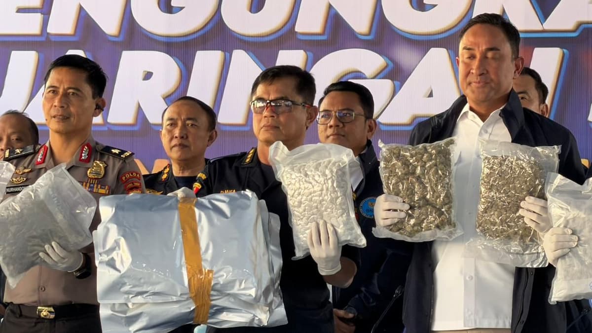 Bea Cukai dan BNN Gagalkan Penyelundupan 3,37 Ton Ganja dari Thailand