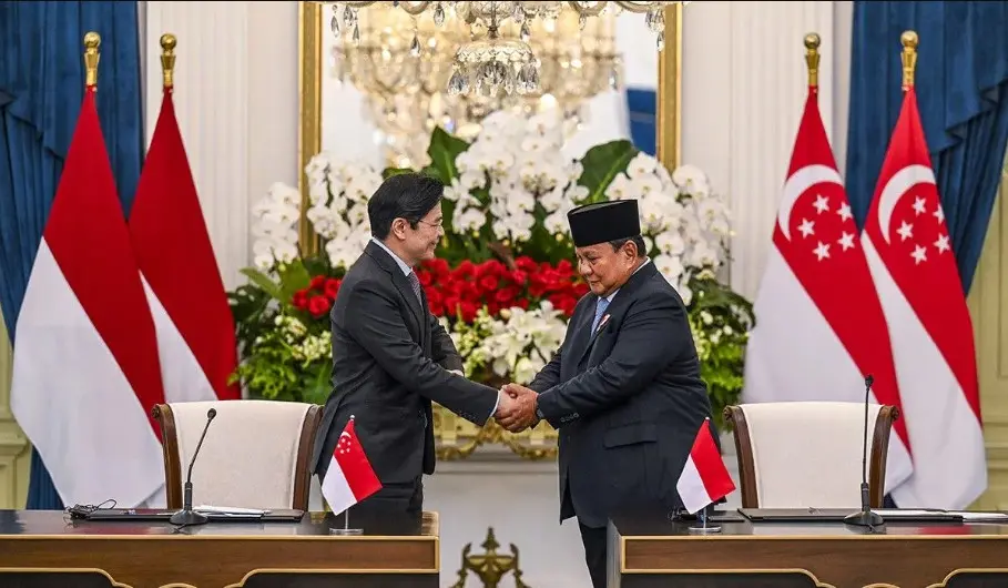 Lawrence Wong Mengundang Siswa SMA Garuda Ikut Program Pertukaran Pelajar ke Singapura
