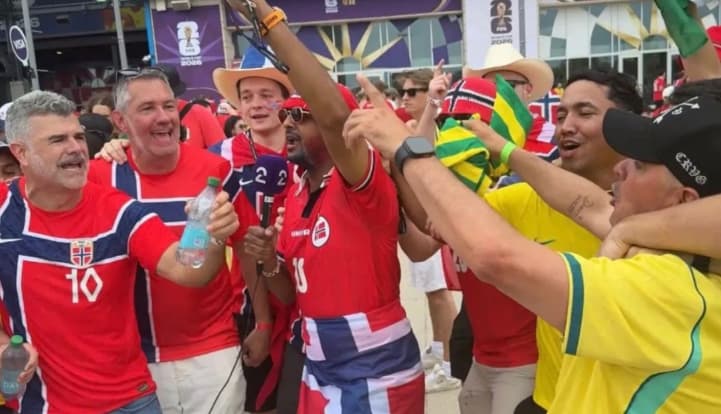 Pendukung Brasil dan Norwegia Tunjukkan Kekompakan di Stadion MetLife Meski Bertarung di Piala Dunia 2026