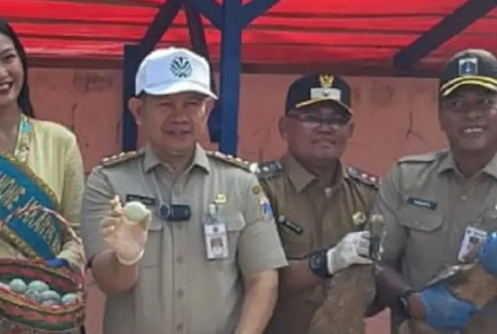 Pemkab Kepulauan Seribu Bangun Kandang Bebek untuk Kelola Sampah Organik Jadi Pakan Ternak