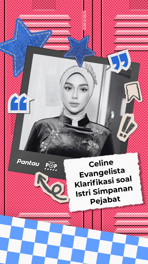 CELINE EVANGELISTA KLARIFIKASI SOAL ISTRI SIMPANAN PEJABAT