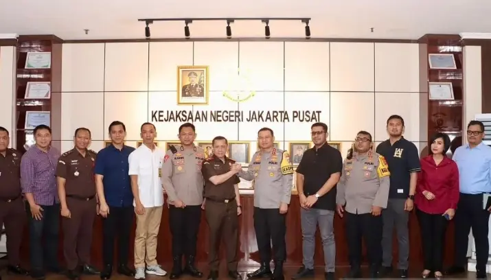 Kapolres Metro Jakarta Pusat Tegaskan Sinergi Polri dan Kejaksaan Perkuat Sistem Peradilan Pidana