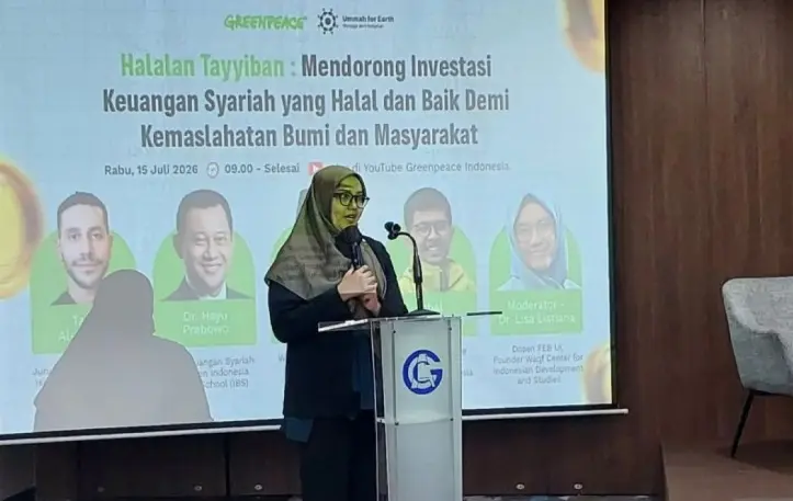 Greenpeace Dorong Prinsip Syariah Jadi Dasar Investasi Ekonomi Berkelanjutan di Indonesia