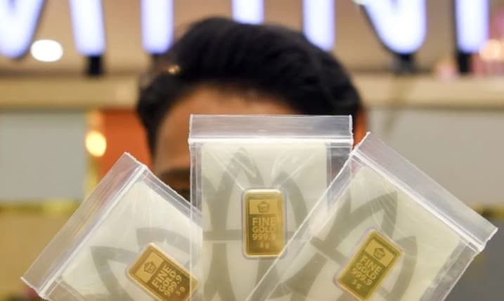 Harga Emas Antam Turun Tipis Menjadi Rp2,633 Juta per Gram pada Perdagangan Kamis