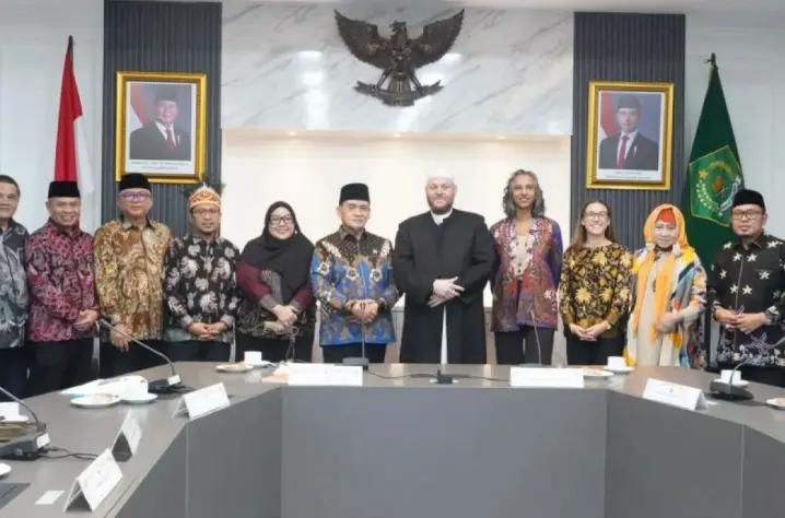 Wamenag dan Imam Australia Perkuat Kolaborasi untuk Membangun Kerukunan Umat Beragama
