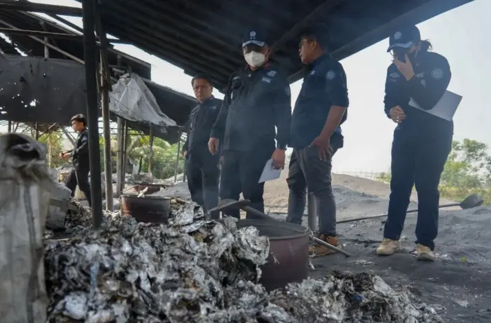 KLH Hentikan Peleburan Aluminium Ilegal di Tangerang, Temukan Dugaan Pencemaran dan Limbah B3
