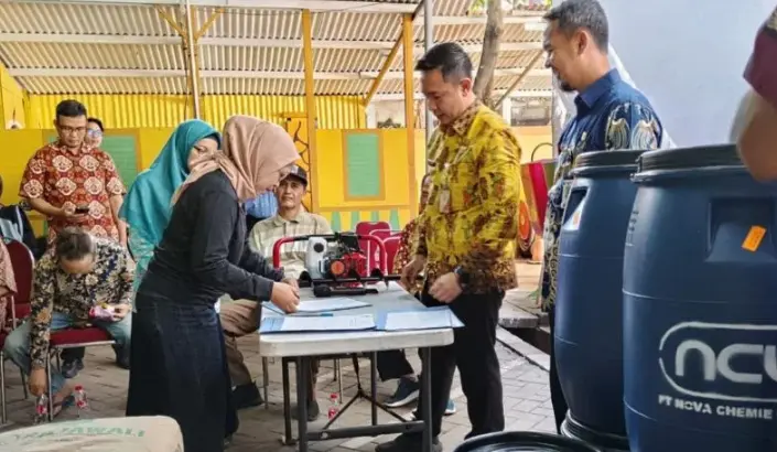 Kelurahan Susukan Bagikan 63 Tong Sampah untuk Biopori Jumbo, Dorong Pengolahan Sampah Organik