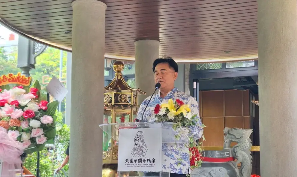 Yusril Berharap Cetiya Tian Shi Hua Guan Di Jing Se Perkuat Kerukunan Lintas Agama