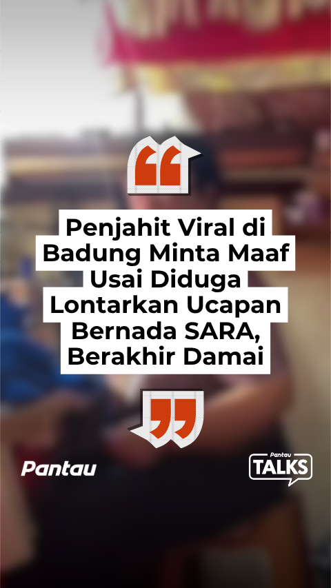 PENJAHIT VIRAL DI BADUNG MINTA MAAF