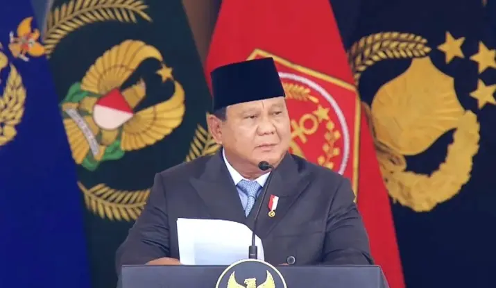 Presiden Prabowo Meminta Perwira TNI-Polri Menguasai AI, Siber, dan Bahasa Asing