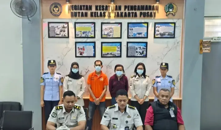 Rutan Salemba Gagalkan Penyelundupan Diduga Sabu Seberat 9,85 Gram Saat Jam Kunjungan