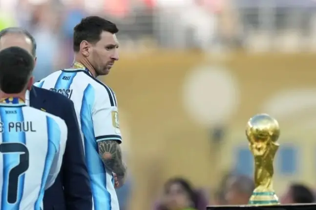 Video Lionel Messi Mengeluhkan Wasit Usai Final Piala Dunia 2026 Dipastikan Hoaks