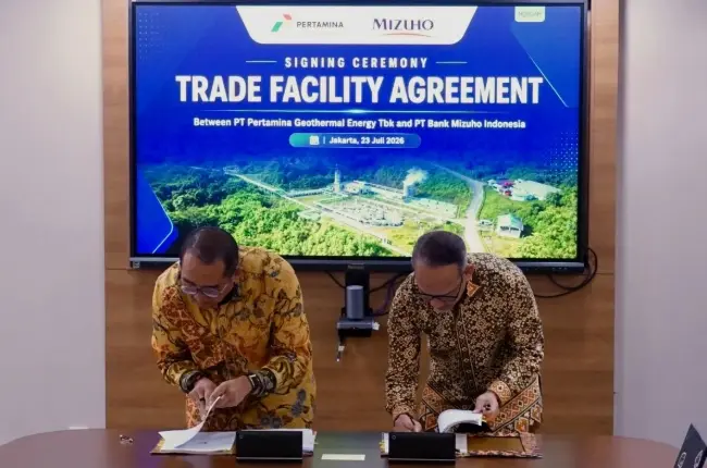 PGE Gandeng Bank Mizuho Indonesia Perkuat Pendanaan Pengembangan Proyek Panas Bumi