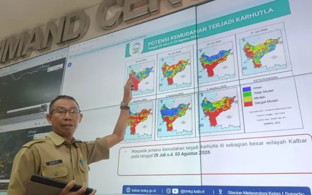 BPBD Kalbar Memasifkan Patroli Terpadu untuk Mencegah Kebakaran Hutan dan Lahan Meluas