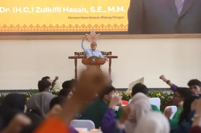 Menko Pangan Ajak Mahasiswa Kawal Kebijakan Pemerintah Melalui Dialog Terbuka