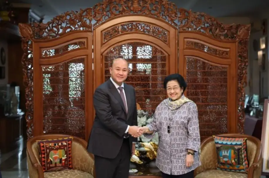 Megawati Terima Kunjungan Deputi PM Kamboja Hun Many, Pancasila Jadi Sorotan dalam Pertemuan di Jakarta