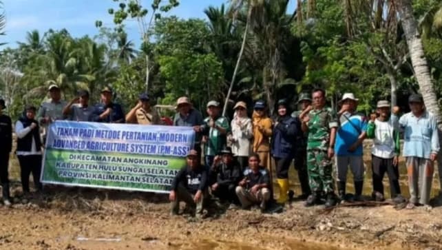 Pemkab Hulu Sungai Selatan Terapkan Pertanian Modern PM-AAS dengan Padi IP200 untuk Tingkatkan Produktivitas