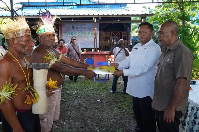 Masyarakat Adat Sobey Perkuat Pengakuan Wilayah Adat melalui Kesepakatan Batas di Sarmi