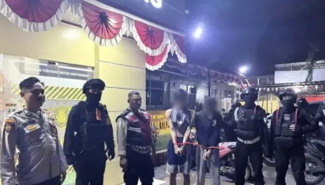 Tim Gabungan Polda Metro Jaya Tangkap Dua Terduga Pelaku Curanmor di Cilincing