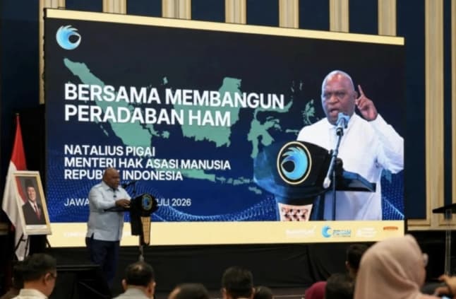 Menteri HAM Susun Regulasi Bisnis dan HAM untuk Perkuat Kepastian Hukum dan Investasi