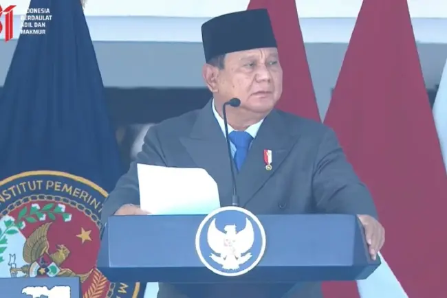 Presiden Prabowo Menargetkan Lulusan IPDN Menjadi Penggerak Birokrasi Menuju Indonesia Kekuatan Ekonomi Dunia