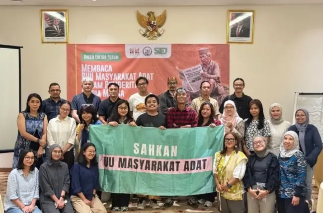 SIEJ Menilai Suara Masyarakat Adat Masih Minim dalam Pemberitaan RUU Masyarakat Adat