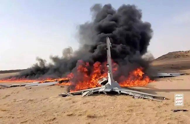 Kelompok Houthi Klaim Tembak Jatuh Drone Pengintai yang Dioperasikan Arab Saudi di Saada