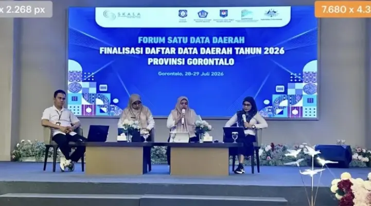 Pemprov Gorontalo Integrasikan Data RTRW ke Portal Satu Data untuk Dukung Investasi Daerah