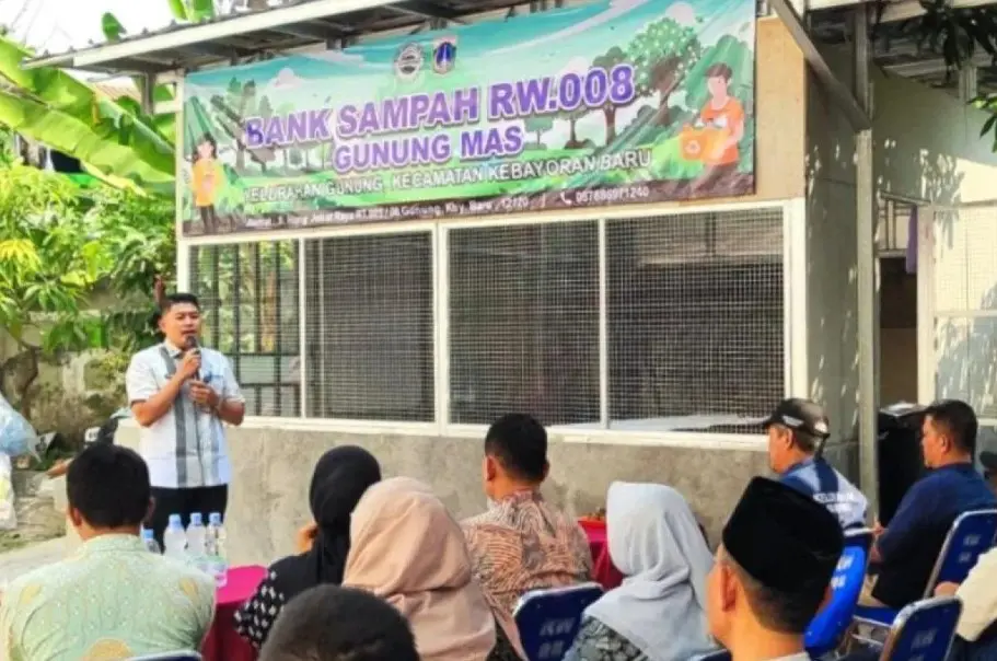 Bank Sampah Gunung Mas Ubah Sampah Plastik Menjadi Tabungan, Dorong Ekonomi Sirkular di Kebayoran Baru