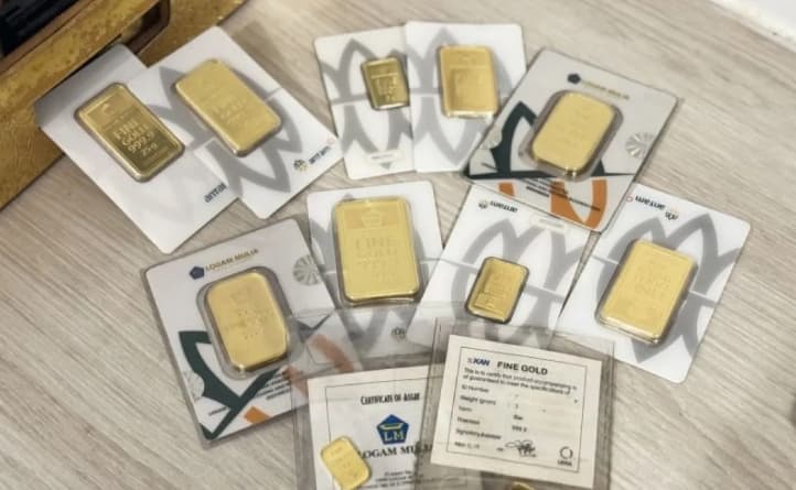 Harga Emas Antam Naik Rp7.000, Kini Tembus Rp2,610 Juta per Gram