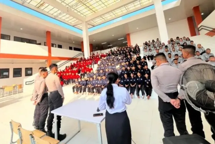 Program Taruna Bhakti Resmi Dimulai di Sekolah Rakyat Gunung Mas, Lima Taruna Akpol Beri Pendampingan