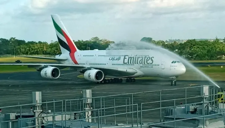 Airbus A380-800 Emirates Dijadwalkan Mendarat Perdana di Bandara Soekarno-Hatta