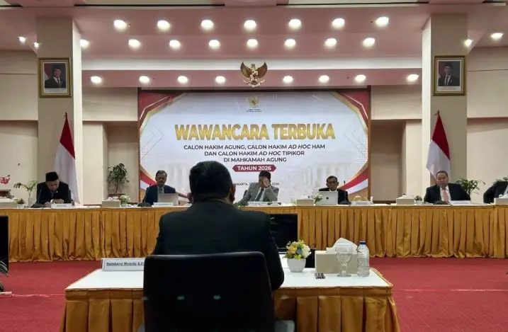 KY Menuntaskan Wawancara Sembilan Calon Hakim Agung Kamar Pidana dalam Seleksi Tahun 2026