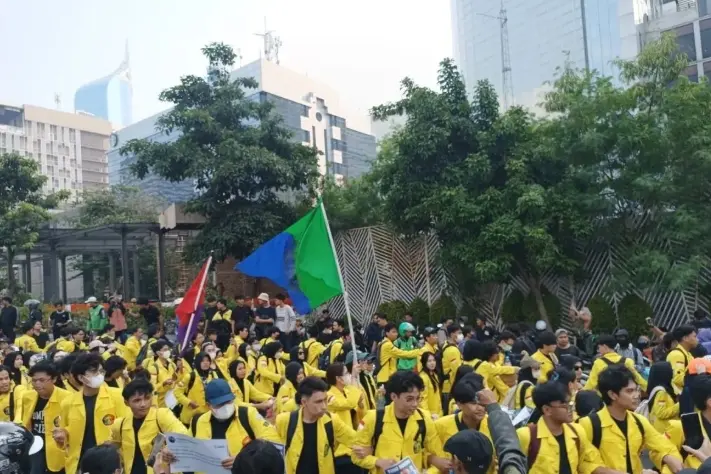 Hoaks! Video Demo 31 Juli 2026 di Jakarta Ternyata Rekaman Aksi Mahasiswa pada 12 Juni