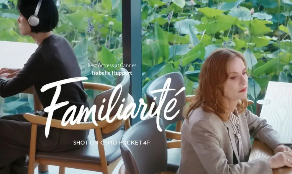 DJI dan Isabelle Huppert Hadirkan Film Puitis FAMILIARITÉ yang Direkam Sepenuhnya dengan Osmo Pocket 4P