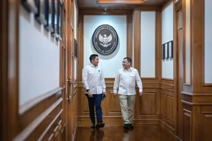 Seskab Teddy Menerima Haji Isam, Investasi hingga Hilirisasi Jadi Pembahasan Utama
