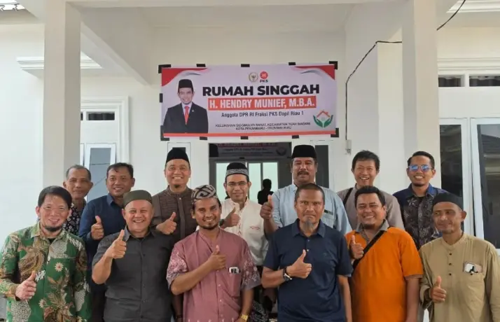 Hendry Munief Menghadirkan Rumah Singgah untuk Membantu Warga Kurang Mampu di Pekanbaru