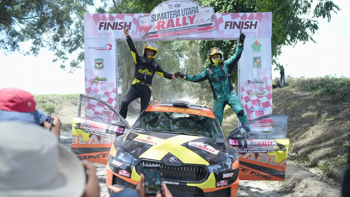 Tampil Konsisten, Ijeck Juara Reli Sumut 2026