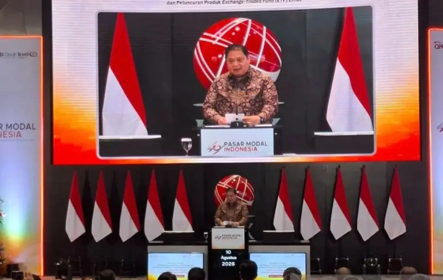 Airlangga Dorong Diversifikasi Pembiayaan Pasar Modal untuk Penuhi Kebutuhan Rp7.400 Triliun