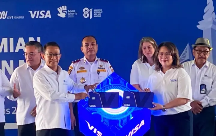 Visa Indonesia Pegang Hak Penamaan Stasiun MRT Blok A, Dorong Pembayaran Nirsentuh