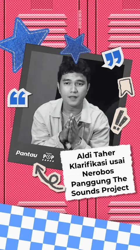 ALDI TAHER KLARIFIKASI USAI NEROBOS PANGGUNG
