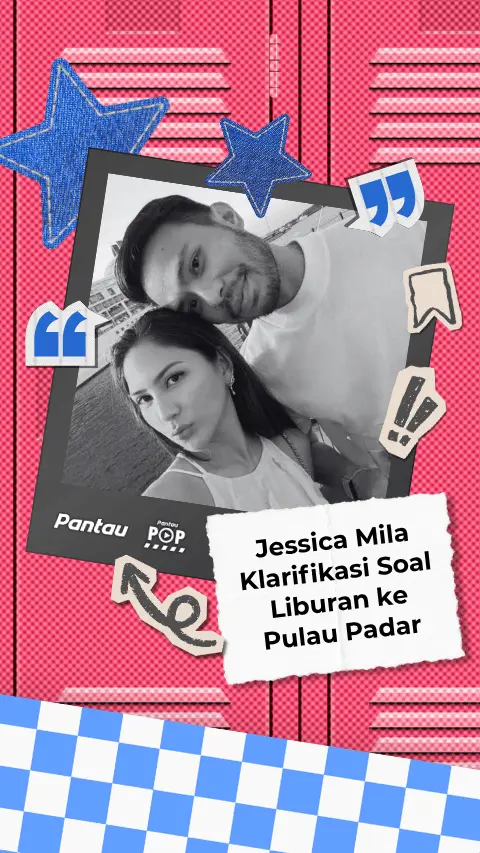 JESSICA MILA KLARIFIKASI LIBURAN KE PULAU PADAR