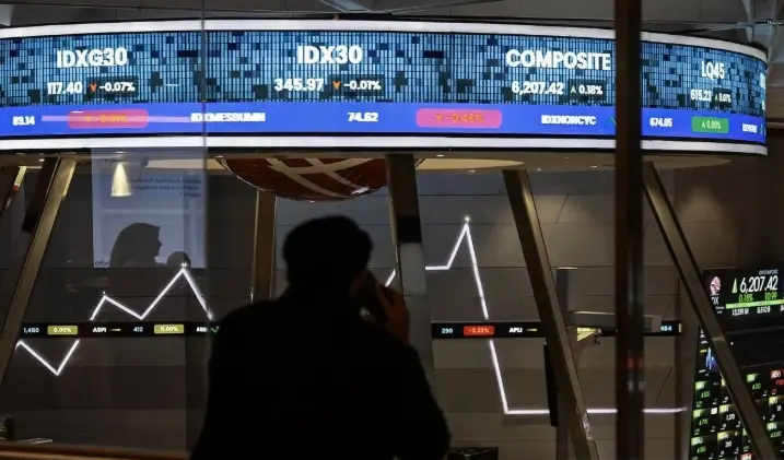 IHSG Berpotensi Melemah saat Investor Menanti Sentimen Global dan Domestik