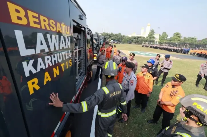 Polda Jatim Memperkuat Kesiapan Personel untuk Menghadapi Ancaman Karhutla