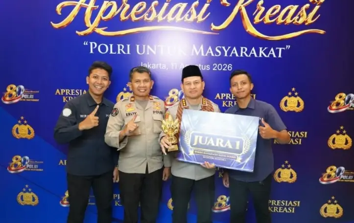 Polres Metro Jakarta Pusat Raih Juara Satu Lomba Ketahanan Pangan Polri