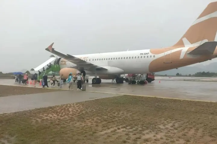 Bandara Singkawang Tetap Layani Penerbangan Normal meski Kabut Asap Mulai Menyelimuti Wilayah