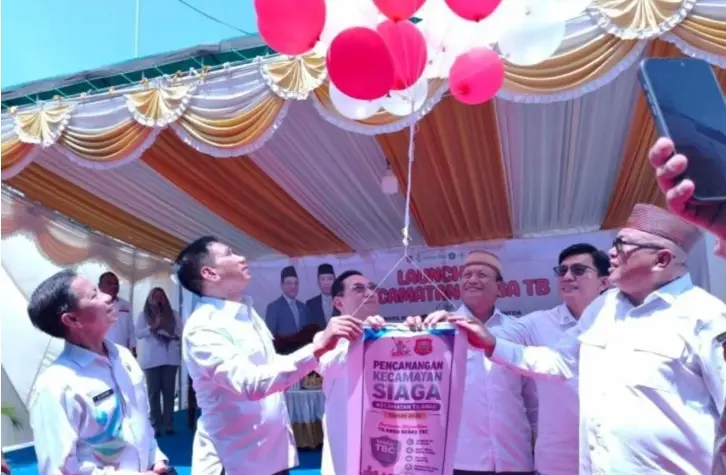 Gorontalo Resmikan Kecamatan Siaga TBC untuk Percepat Eliminasi Penyakit Menular
