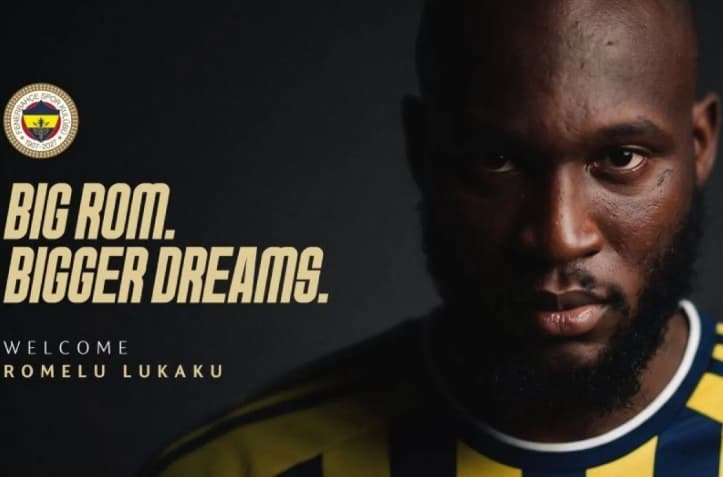 Romelu Lukaku Resmi Bergabung dengan Fenerbahce setelah Tinggalkan Napoli